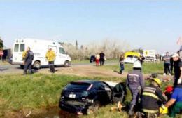 Despistó un automóvil en la Autovía 2