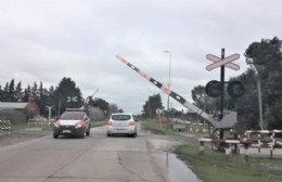 Instalan cámara de control en las vías de Juan Manuel de Rosas