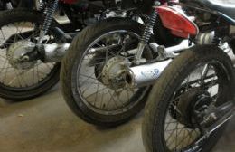 Más de 20 motos secuestradas en Castelli