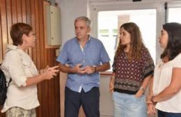 El intendente recorrió las obras de las escuelas a días del inicio de clases