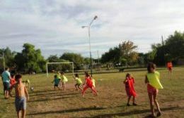 Primera jornada de fútbol "Pateando Barrios"