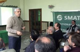 Julián Domínguez presentó en Chascomús un informe analítico de la realidad de la Provincia
