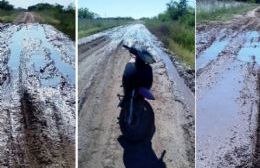 Quejas de vecinos por estado de caminos rurales