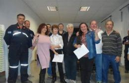 Se entregaron los premios de la rifa anual de Bomberos