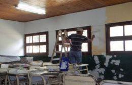 El Consejo Escolar promueve una jornada de limpieza en la Escuela Secundaria Nº 8