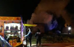 Pérdidas totales por incendio en una vivienda de calle Inmigrantes Árabes