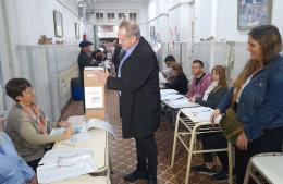 Votó Santiago Dos Santos: 