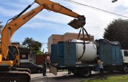 El Hospital cuenta con un tanque industrial de oxígeno para la terapia intensiva