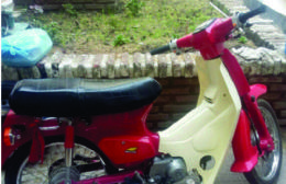 Recuperan moto robada y objetos descartados
