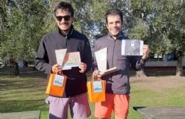 Campeones en tenis: Bassi, Giacobone, Rescinito y Fede Rodríguez