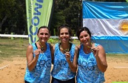 Entrenamiento y concentración de la Selección argentina de beach paravoley en Chascomús