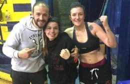 Chascomunenses en campeonato de kick boxing