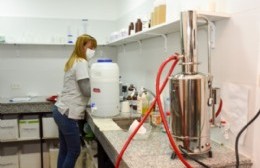 El Hospital suma un equipo para destilar agua