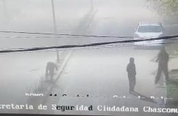 Se registraron hechos de vandalismo en los bulevares de la calle Castelar