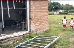 Tras el robo sufrido, la Escuelita de F&uacute;tbol Luis Rivero solicita colaboraci&oacute;n para reparar los da&ntilde;os