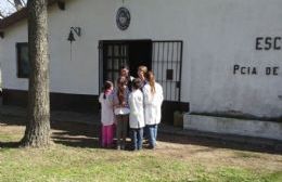 Consejeros escolares recorrieron escuelas rurales