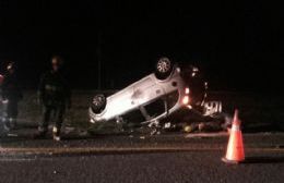 Accidente impactante en autovía 2: Heridos fueron trasladados al Hospital de Chascomús