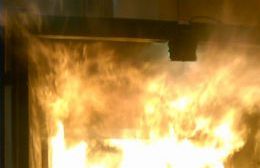 Incendio en una cocina industrial en Saavedra 338