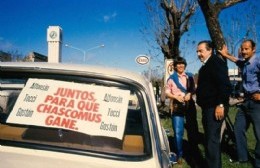 Se cumplen 39 años de la victoria de Raúl Alfonsín