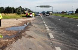 Conductor ebrio despistó en la Autovía 2