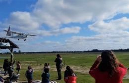 Los niños del Clarisa Amezaga visitaron el Aeroclub