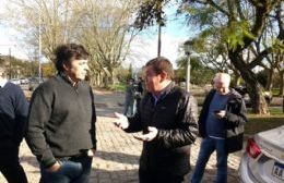 Guillermo Montenegro y Ramiro Ferrante visitaron el nuevo Centro de Monitoreo