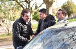 La versión oficial de la visita de Guillermo Montenegro
