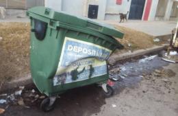 Ya son ocho los contenedores quemados por el descarte incorrecto de residuos