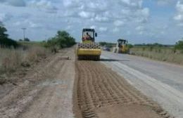 Avances en el pavimento Ranchos-Loma Verde