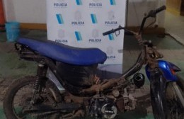 Recuperan moto robada en Castelli