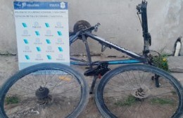 En allanamiento por una causa, se descubre que había robado una bici a la vecina