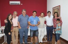 El intendente reconoció la labor del semanario "La Mirilla" que cumplió 10 años de vida