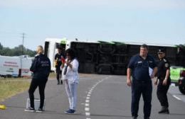 Excarcelaron al chofer del micro que volcó en la ruta 2 y provocó la muerte de dos nenas