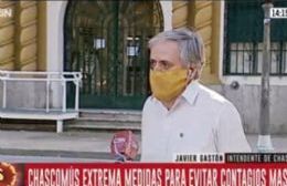 El intendente concedió entrevistas a medios nacionales por la situación del coronavirus