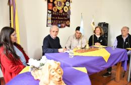 La Municipalidad recibió una importante donación de equipamiento del Club de Leones