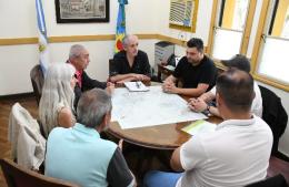 El intendente se reunió con la nueva comisión del Club Alumni