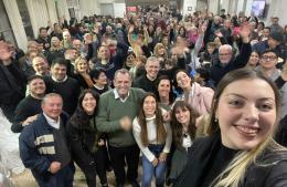 Seguridad, salud y trabajo fueron los ejes principales en la presentación de lista de Dos Santos