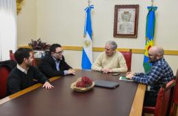 Presentación del nuevo gerente del Banco Provincia