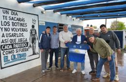 Dichiara estuvo en Chascomús y entregó aportes a instituciones