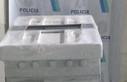 Robo una cocina nueva y fue detenido