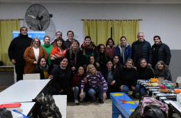 Culminó el curso de cocinero para comedores escolares